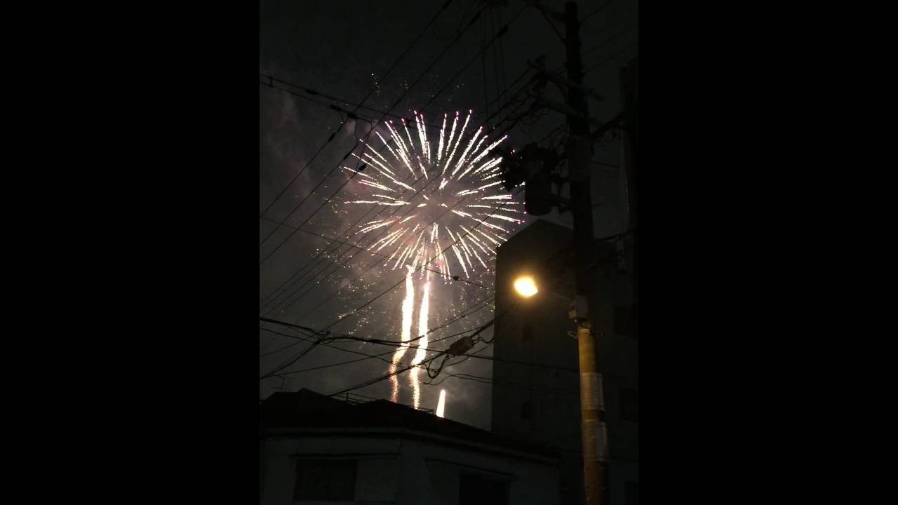天神祭り奉納花火大会16 Youtube 天神祭り奉納花火大会16 Youtube