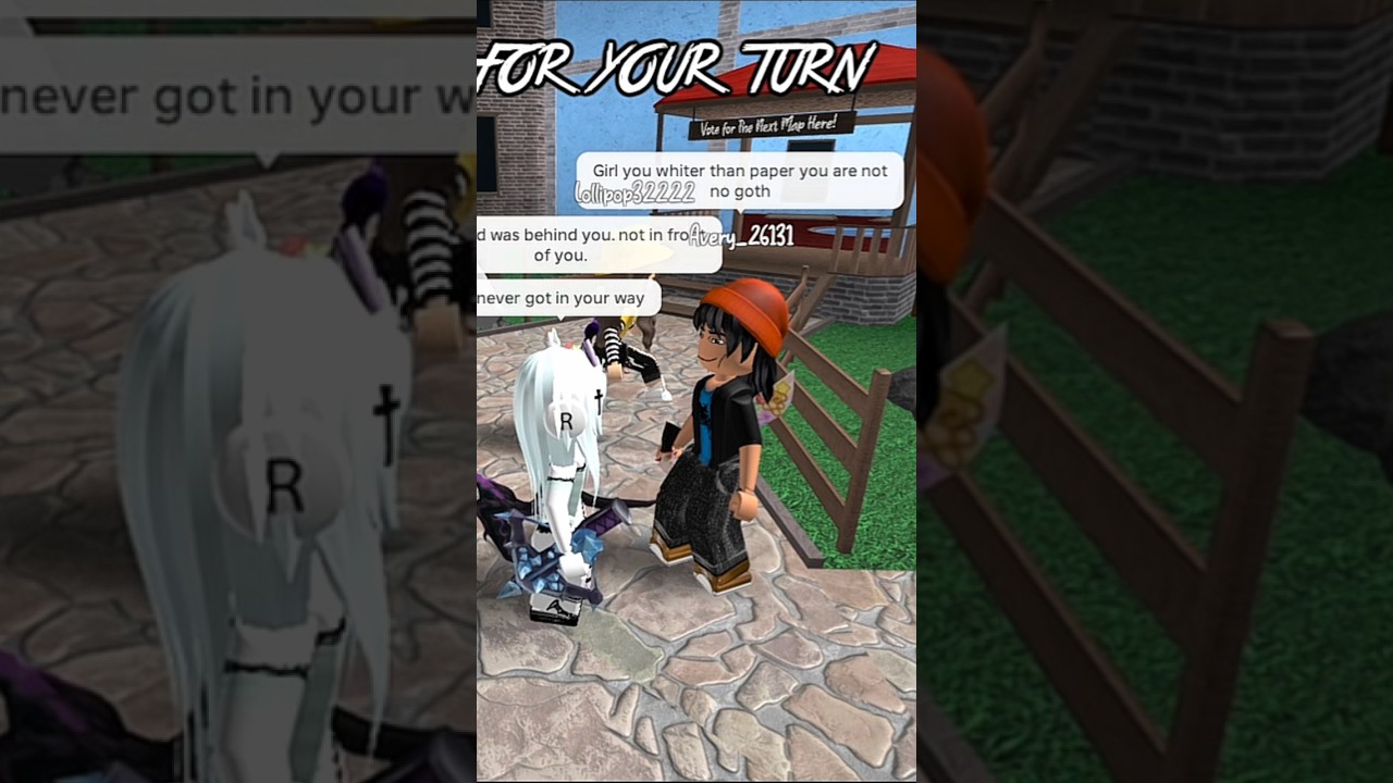 GIRL SHOT ME IN FROMT OF HER AND TOLD ME I GOT IN HER WAY ‼️ #roblox #mm2 #murdermystery2 #asmr