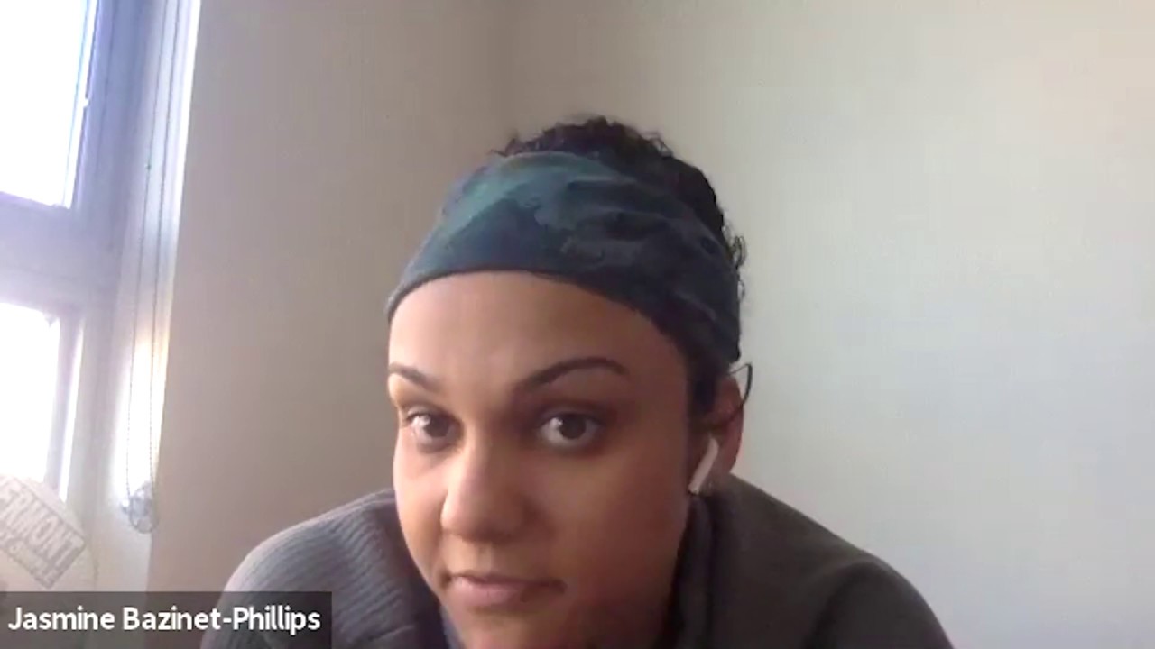 Post-Bacc Premed Grad Jasmine Bazinet-Phillips Describes Her Work at UVMMC During COVID-19.