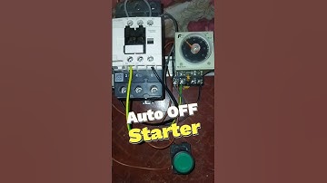 Auto OFF Motor Starter by Using Timer #autooffstarter #shortsviral2023 #ytshorts #viralshort #shorts