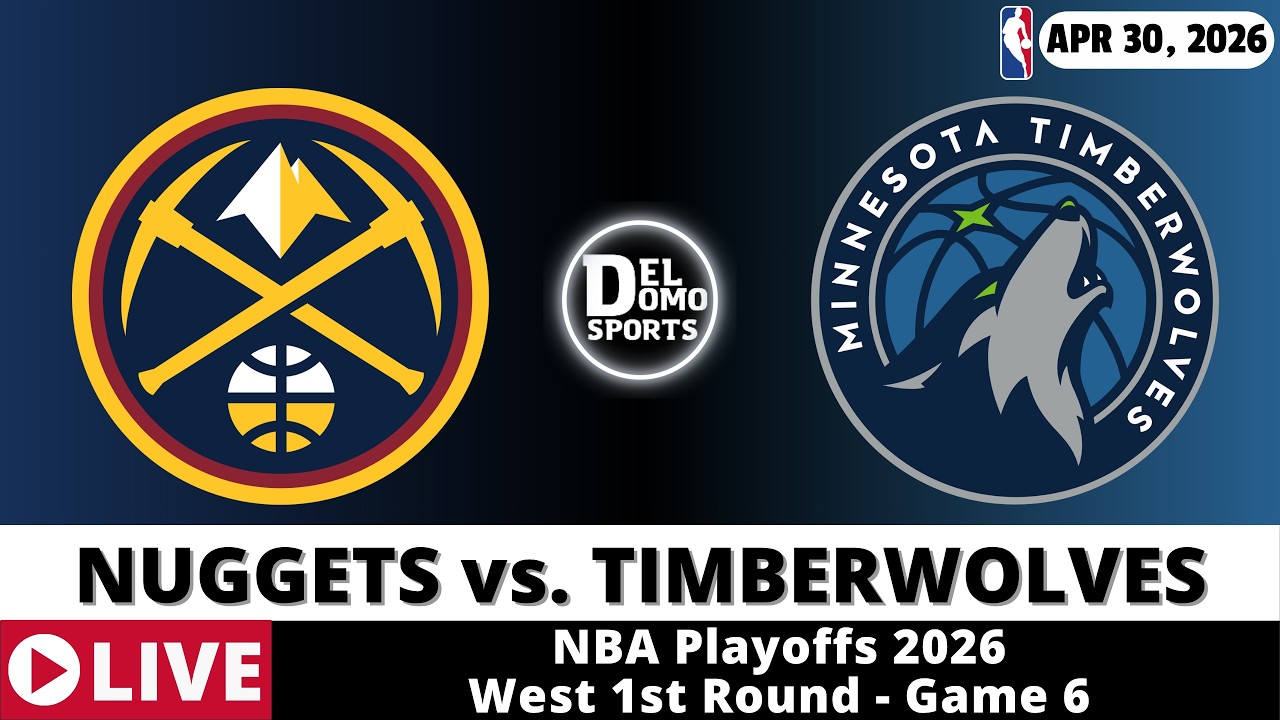 DENVER NUGGETS VS MINNESOTA TIMBERWOLVES 🏀 NBA Playoff Game Score Radio ...