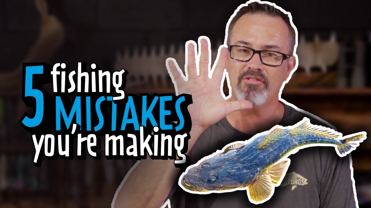 5 MISTAKES YOU'RE MAKING FISHING IN ESTUARIES @MarkBergFishingAddiction ...