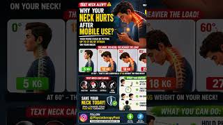 Why Your Neck Hurts After Mobile Use?