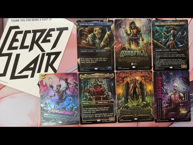 MTG Secret Lair X Iron Maiden: Eddie Unchained Rainbow Foil