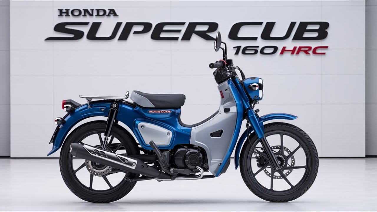 FINALLY REVEALED! Honda's 2026 Super Cub 160 HRC Is INSANE - YouTube