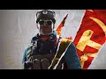 Call Of Duty Cold War ending, but the Soviet Russian anthem plays in the background