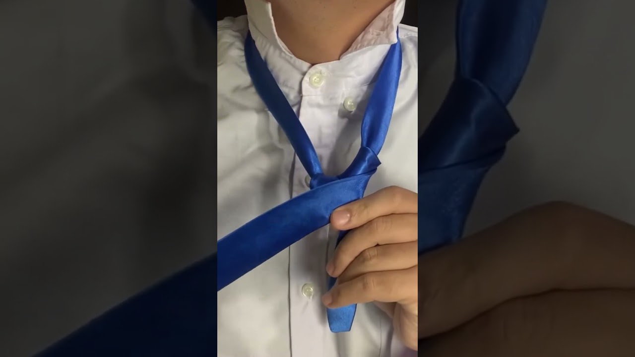 How to tie a tie - windsor knot