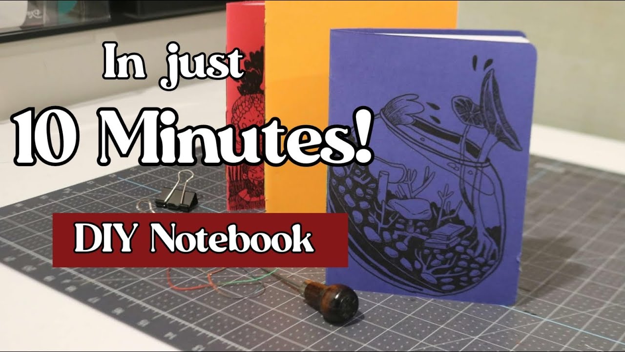 Easy Hand Sewn Notebook | Perfect For Craft Fairs | Any Size