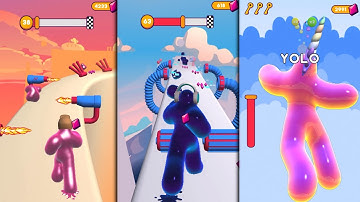 Blob runner 3D gameplay level 70+ Skin unlocked iOS Android