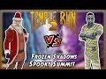 Santa Claus VS Barry Bones Mummy | Frozen Shadows VS Spooky Summit Temple Run 2