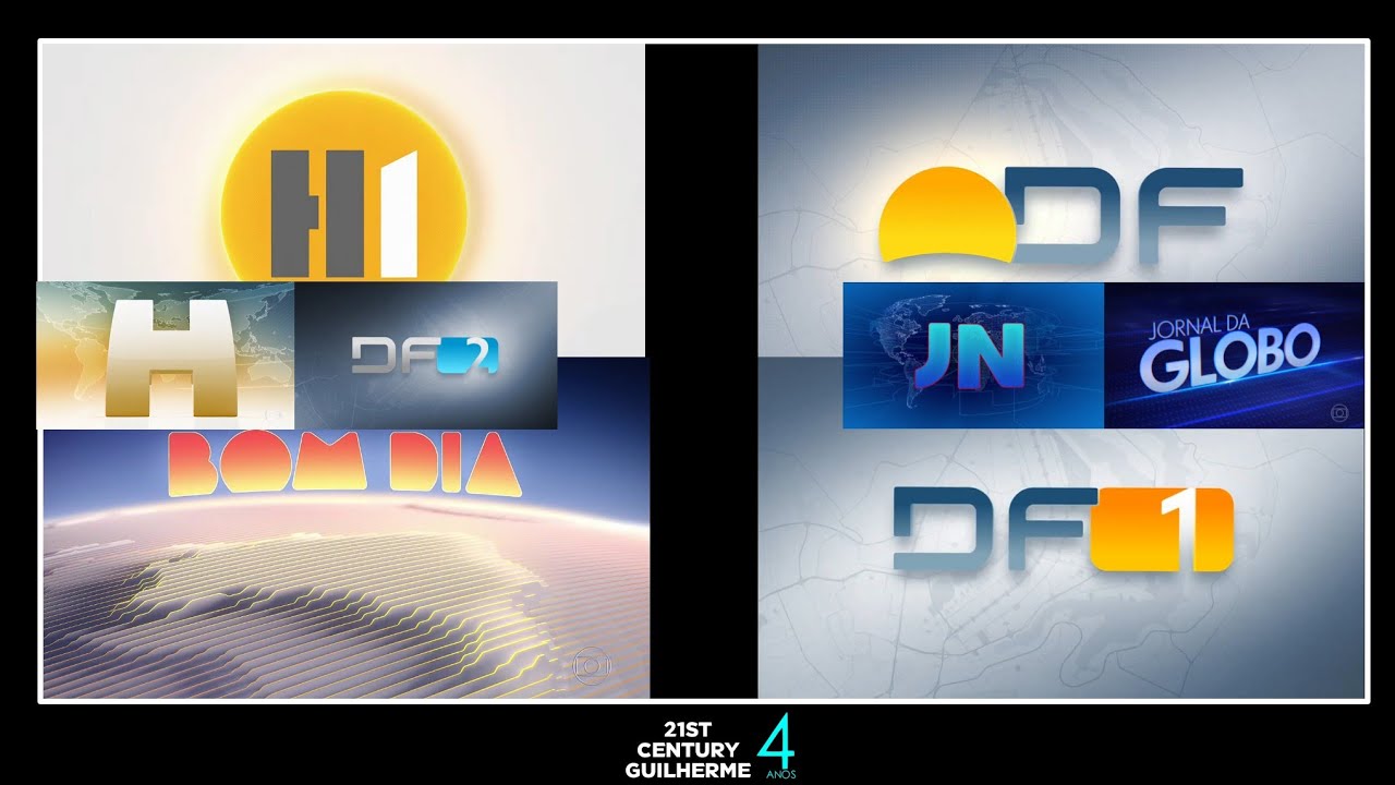 Compilado de Vinhetas dos Telejornais da Globo (2022)