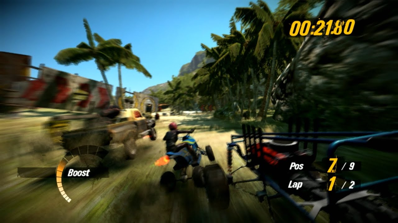 Motorstorm Pacific Rift Online Multiplayer Gameplay PS3 PS Rewired