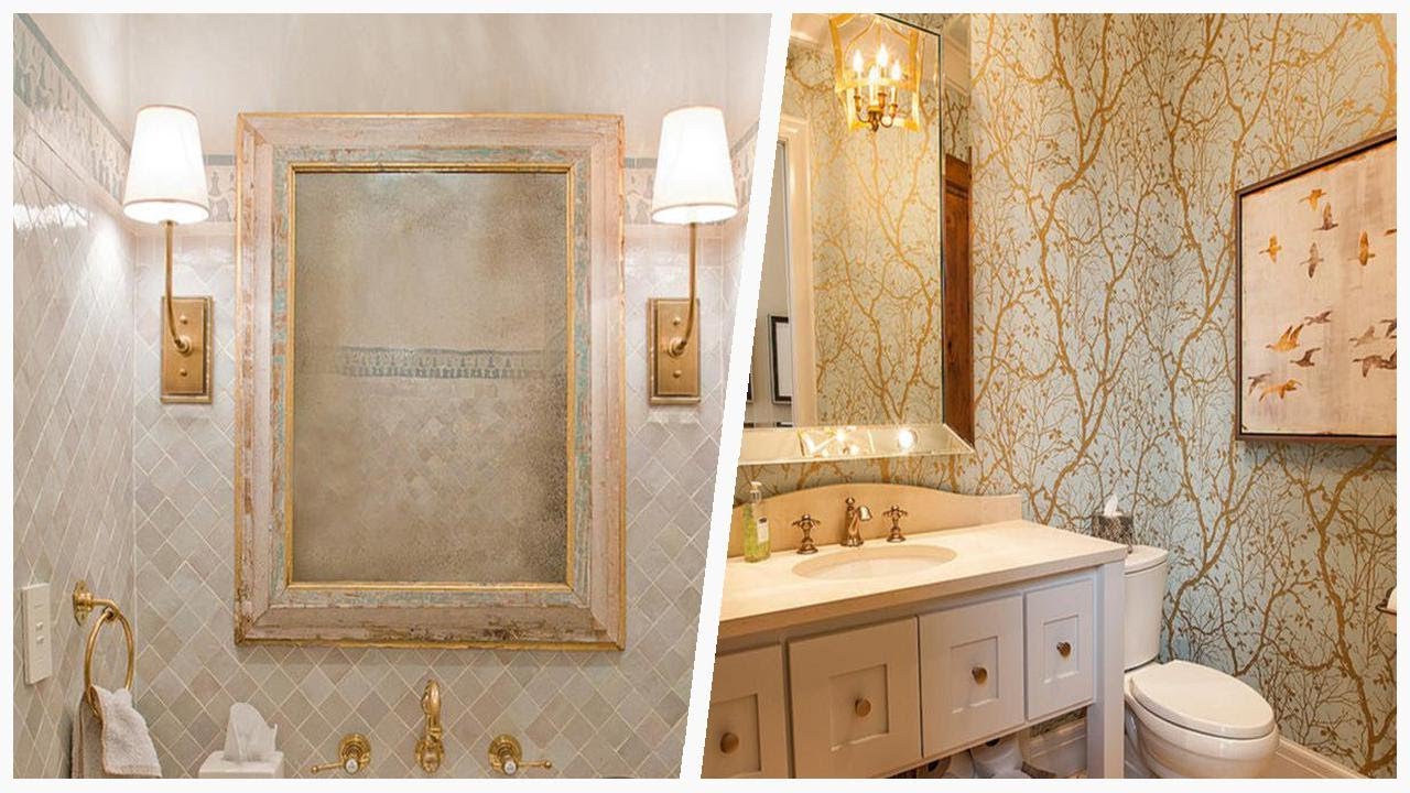 Revamp Your Powder Room: Stunning Brown Beige Tile Ideas | Designer ...