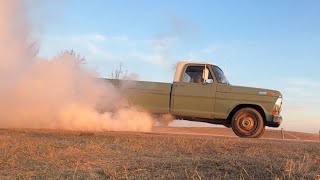Barn Find Ford F250 gets some rust repair! #ford #barnfind #survivor #patinatruck 
