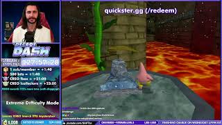 🔴 LIVE 🔴 Battle for Bikini Bottom DELUXE - Extreme Difficulty Mode (New Mod, First Playthrough)