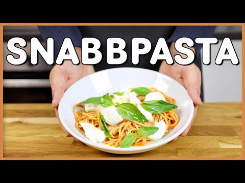 Video: Hur Man Gör En Pasta Med Nötter, Tomater Och Rödbetblad
