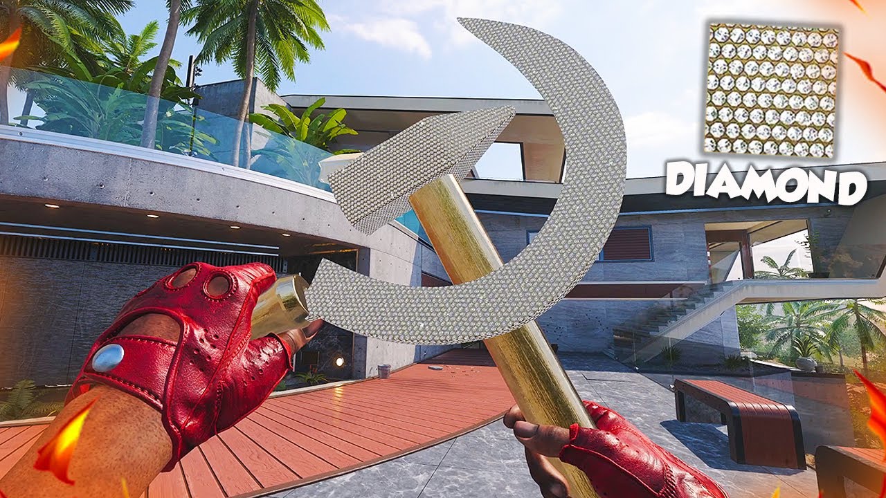 I UNLOCKED THE DIAMOND HAMMER & SICKLE with the luck of a dingleberry