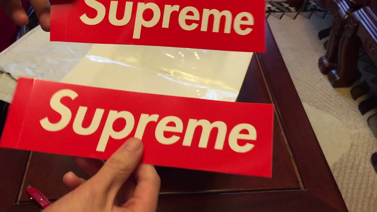 Double Supreme Unboxing/Unbagging