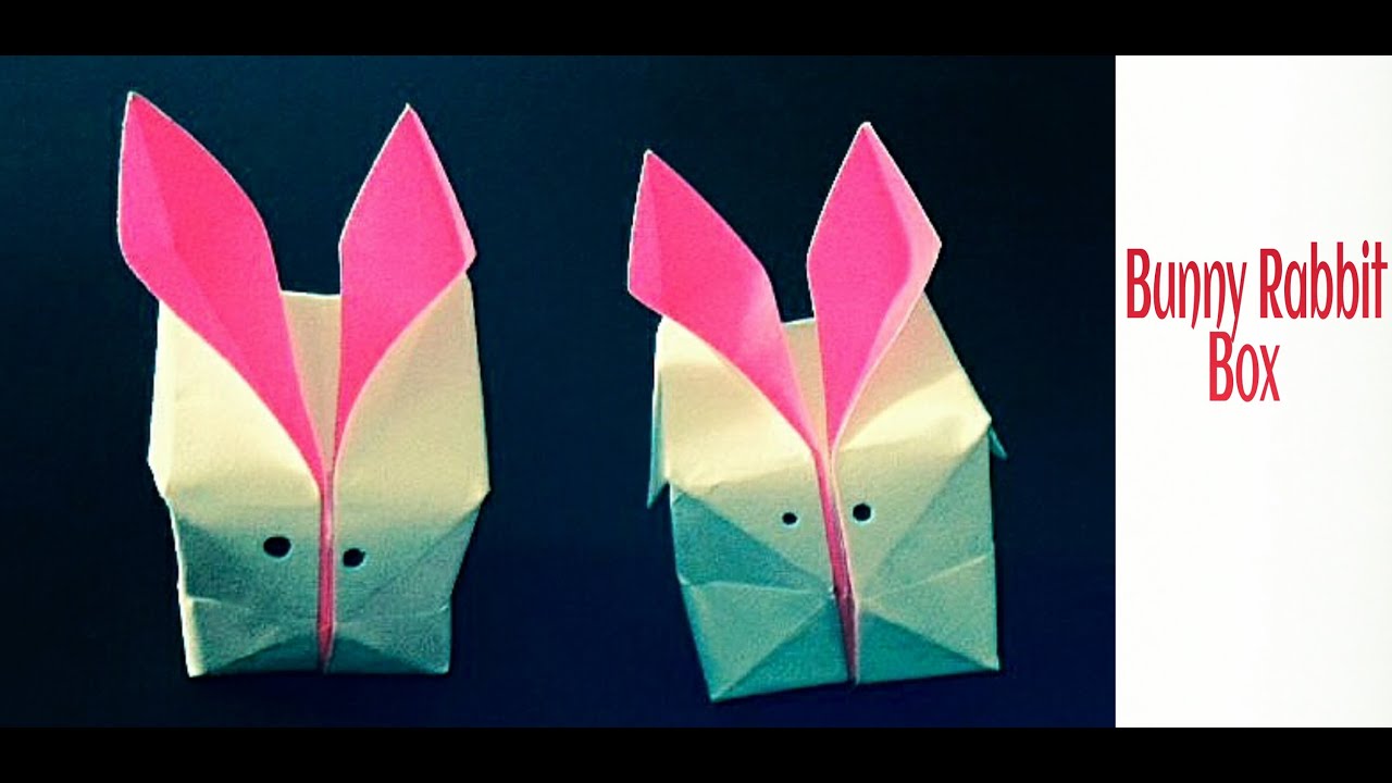 Easter Rabbit | Bunny Box - DIY Origami Tutorial by Paper Folds ️ - YouTube