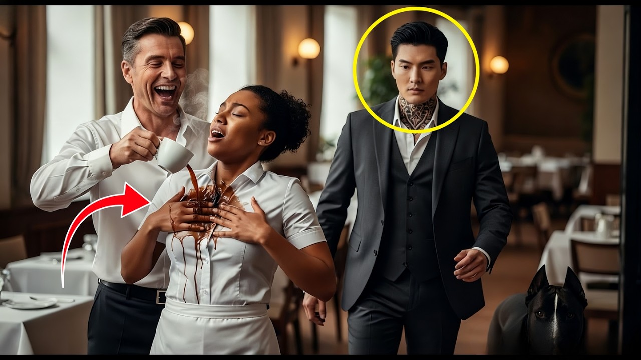 LE FILS D'UN MILLIARDAIRE BRÛLE UNE SERVEUSE — SANS SAVOIR QUE L'HOMME QUI REGARDE EST UN...