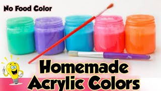 Homemade paint/homemade watercolor paints/how to make color at