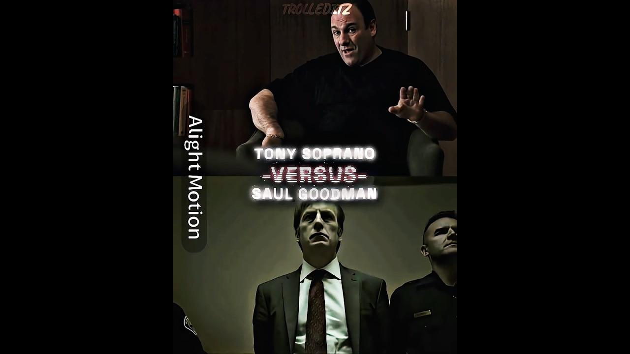 Tony Soprano Vs Saul Goodman