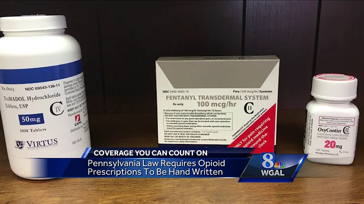 Lawmakers push for opioid medications be prescribed electronically.​