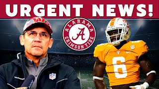 URGENT NEWS! ALABAMA CRIMSON TIDE FOOTBALL NEWS! COLLEGE FOOTBALL NEWS #bamainsider