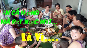 CÁ LÓC NƯỚNG TRUI ,ĐẶC SẢN MIỀN TÂY SÔNG NƯỚC.