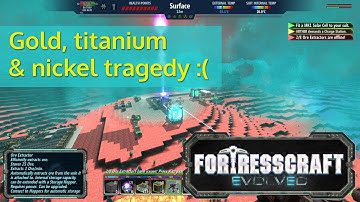 Gold, titanium and nickel tragedy - FortressCraft Evolved - Patch 21 2018 ep7