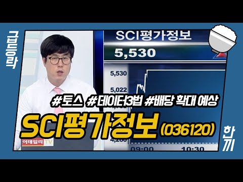 SCI평가정보 036120 급등락 한끼 20200924 