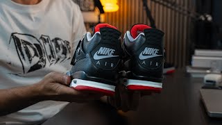 I BOUGHT THE NEW AIR JORDAN 4 BRED REIMAGINED EARLY!!