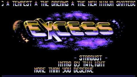 C64 Crack Intro: Stardust Intro by Excess! 5 May 2021!