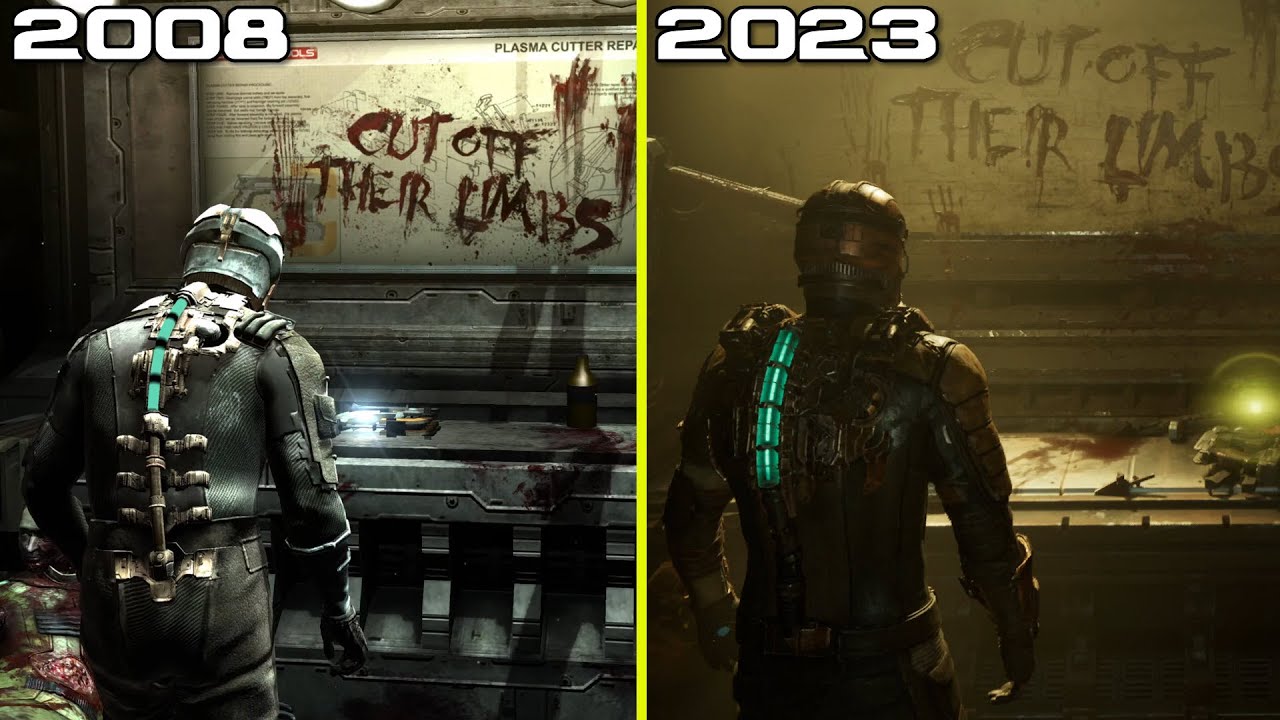 Dead Space Remake Early Comparison Highlights Massive Visual