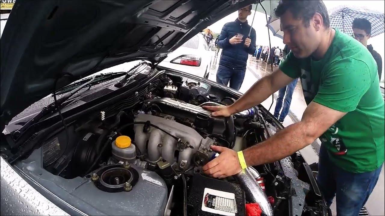 NISSAN Silvia s15 SpecR Turbo Flutter Blow off valve sound. + FLAMES YouTube