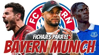 MANDO HACE A SU BAYERN MÜNICH | FICHAJES PARA EL BAYERN DE KOMPANY