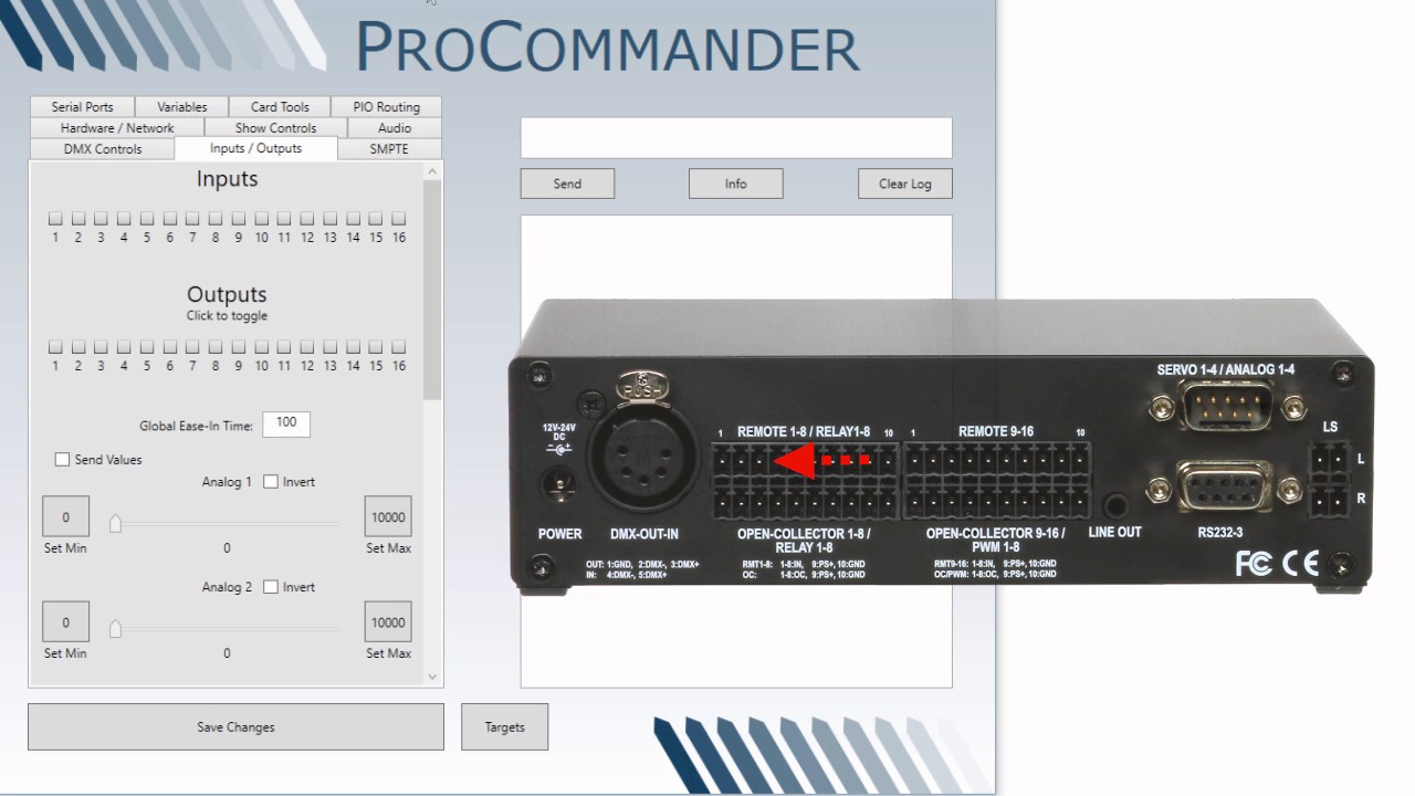 Pro I/O™ DMX512 Interface – Weigl Works, LLC