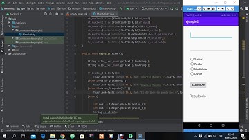 Operaciones matemáticas en android