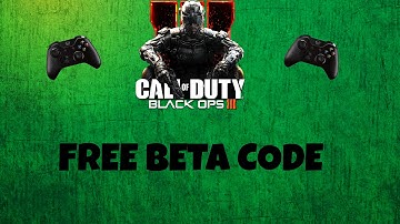 BO3 THREE LEGIT XBOX ONE BETA CODES GIVEAWAY