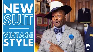 How I Style A NEW 'Vintage' Suit