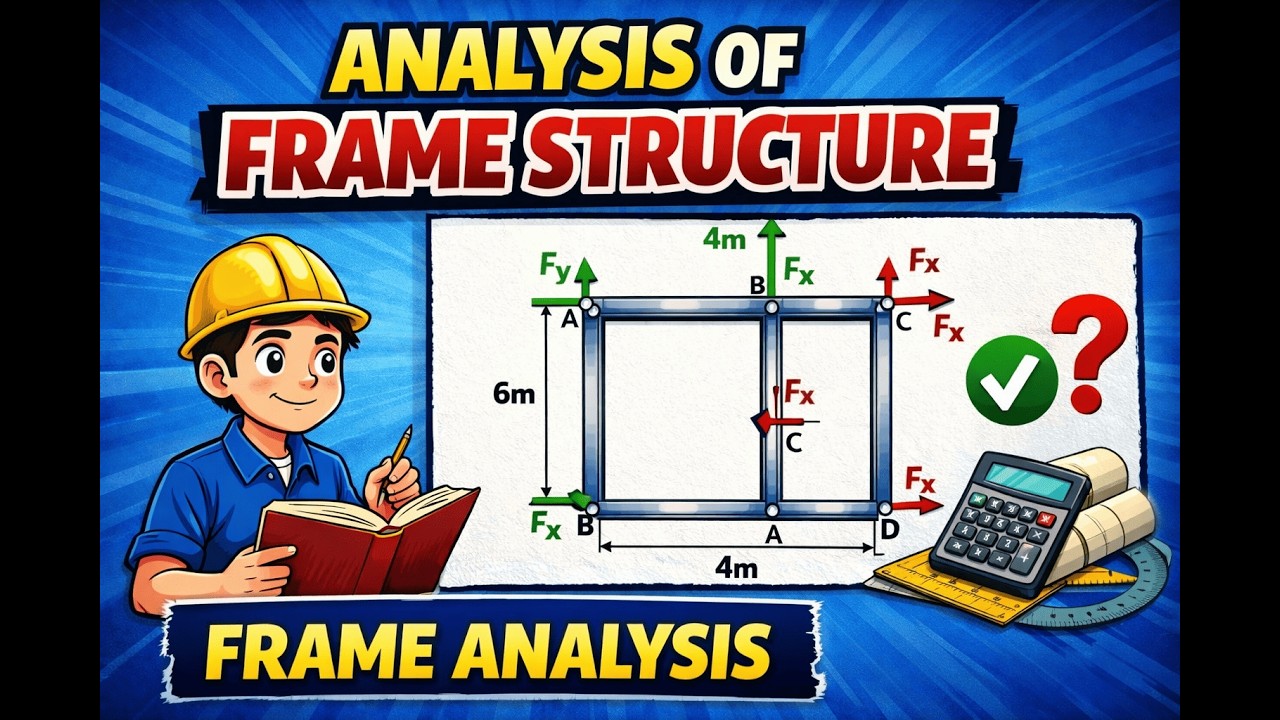 Frame Shapes Engineering Analysis of Frame Structure Explained | Engineering Mechanics | Diploma ...