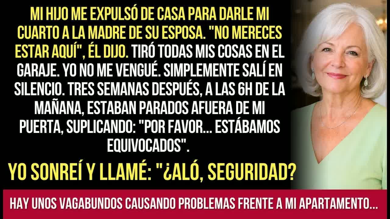 Mi Hijo Me Expulsó De Casa Para Darle Mi Cuarto A La Madre De Su Esposa. 