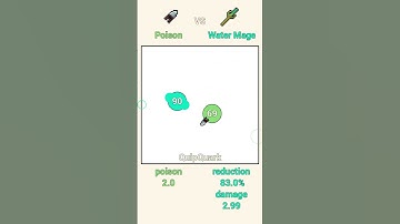 Poison 🐍 versus Water Mage 🌊 #physics #games #rpg #gaming #satisfying #gameplay