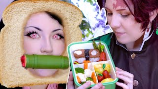 Tanjiro and Nezuko Make Bentos! | Demon Slayer Cosplay