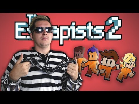 Video: Escapists 2 Ilmoitti, Esittelee Moninpelejä