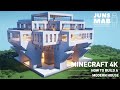 Minecraft ::A real architect's building base in Minecraft tutorial / Modern base #110