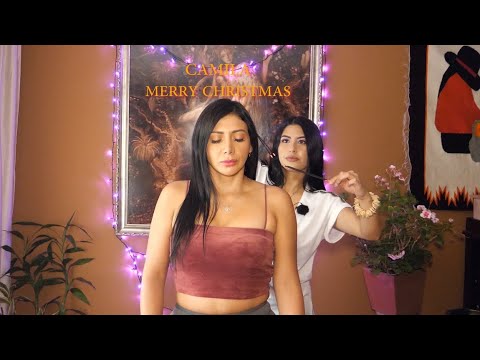 CAMILA & LUPITA - CHRISTMAS / ASMR MASSAGE,  SPIRITUAL CLEANSING, LIMPIA, मालिश