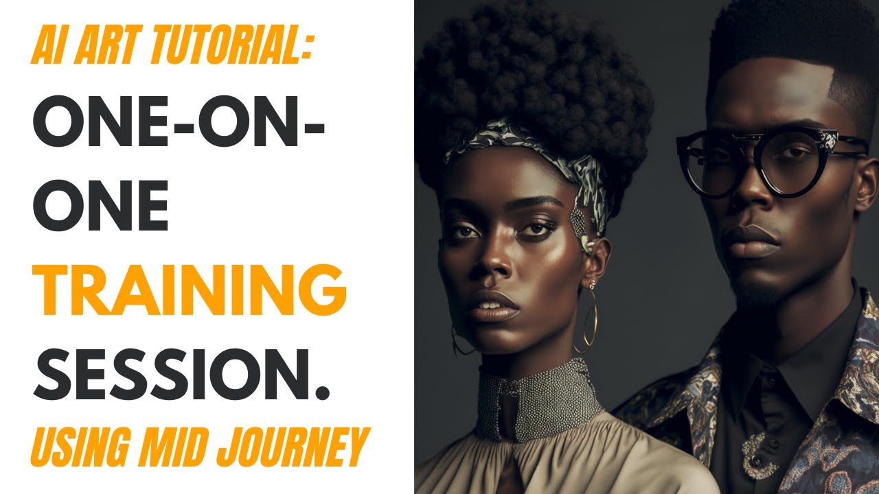 How to use Midjourney V4 Tutorial - One on one training session - YouTube