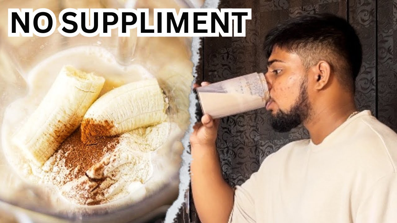 High Protein Bulking shake without protein powder 31g protein 598