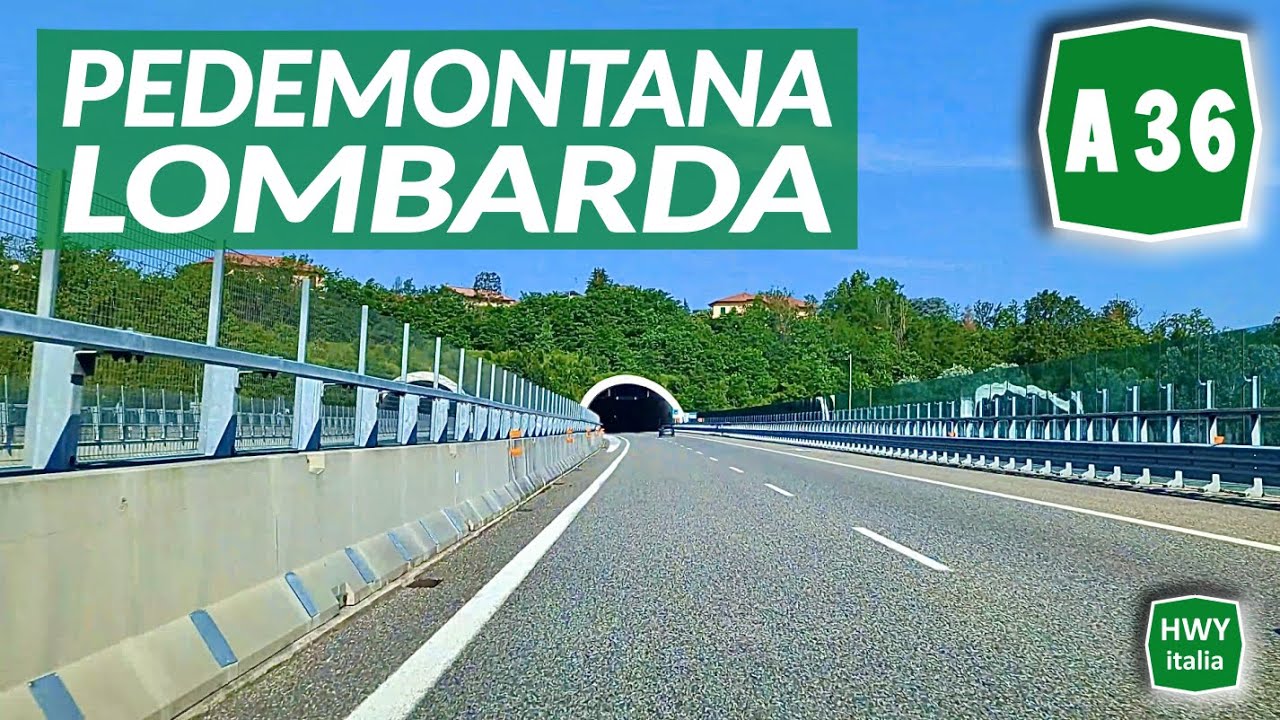 A36 Autostrada Pedemontana Lombarda | Percorso completo feat. 